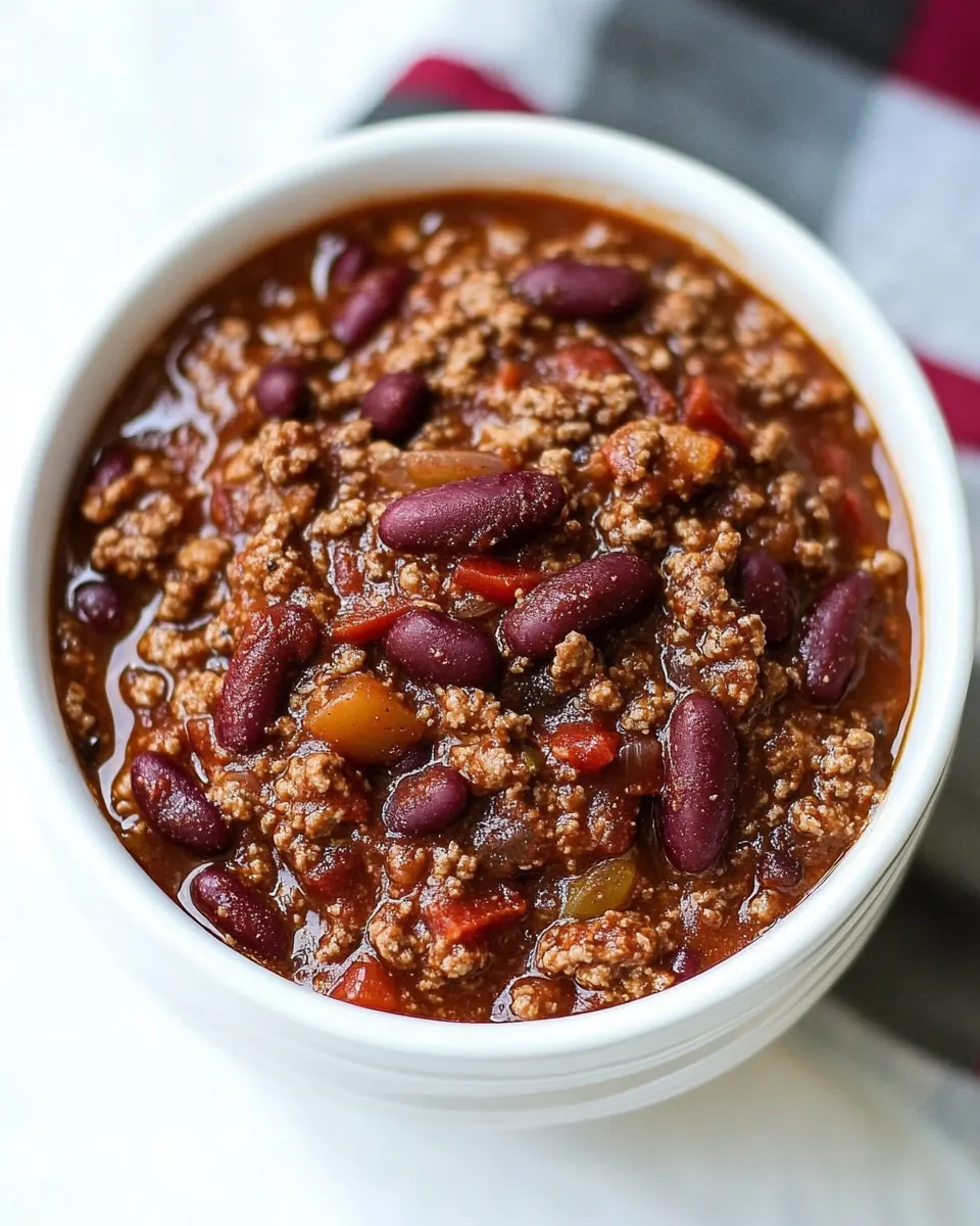 Slow Cooker Chili