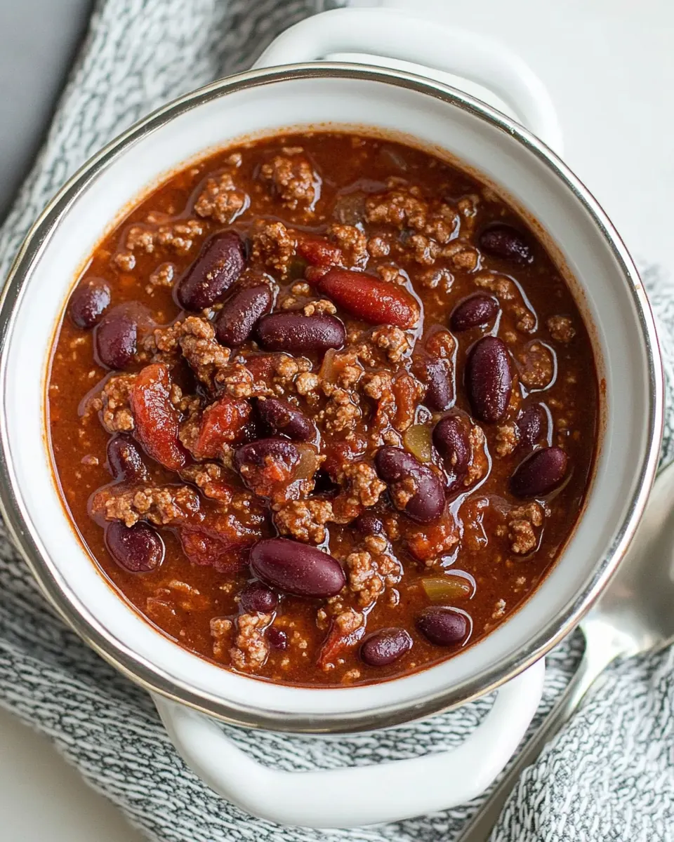 Slow Cooker Chili