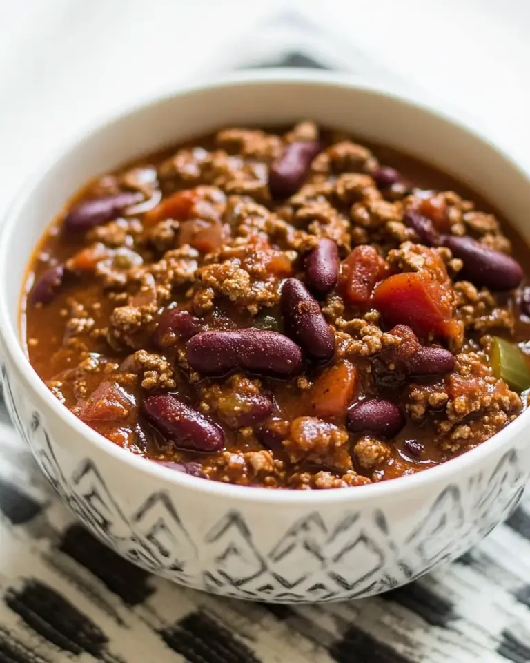 Slow Cooker Chili