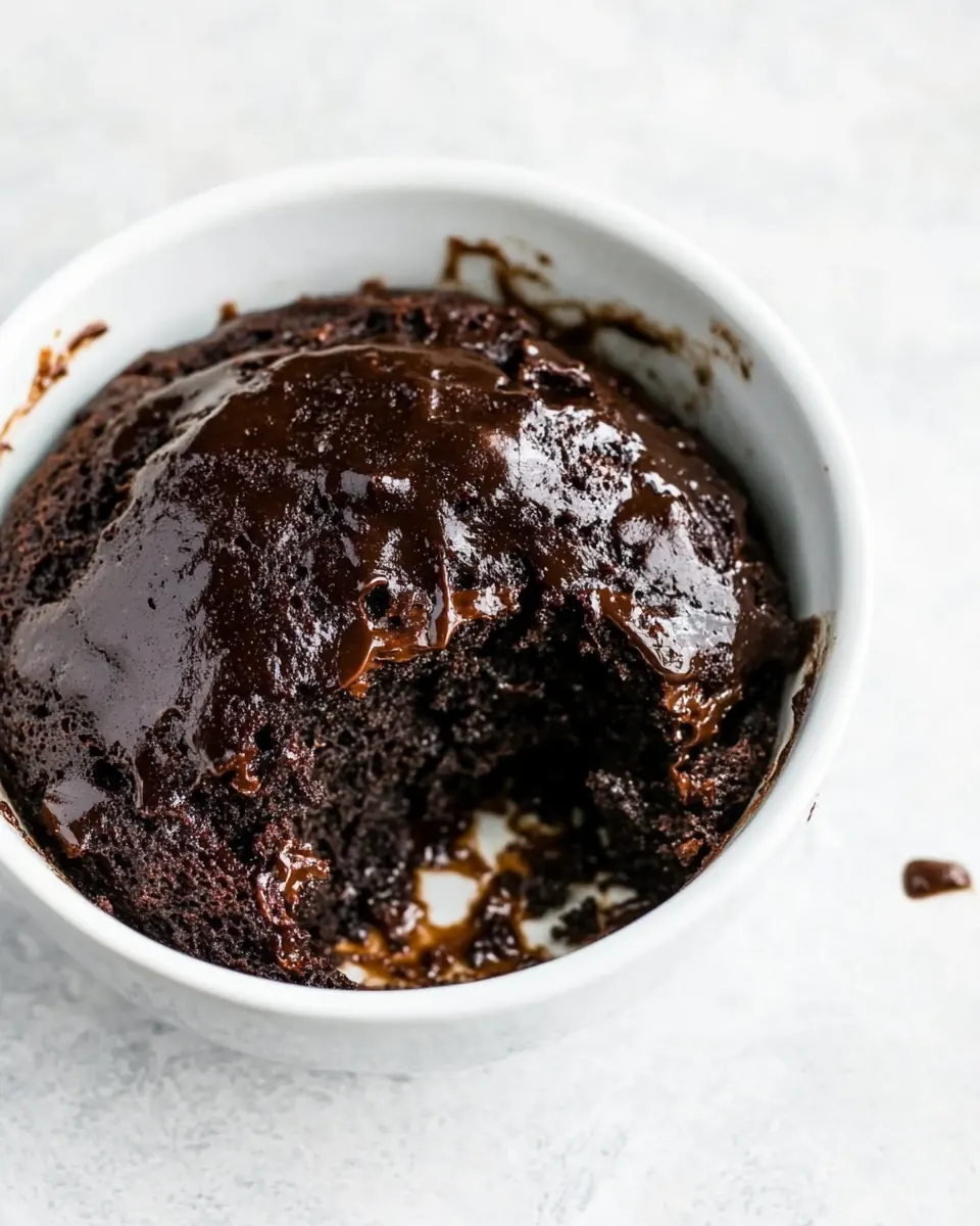 Slow Cooker Chocolate Lava Cake