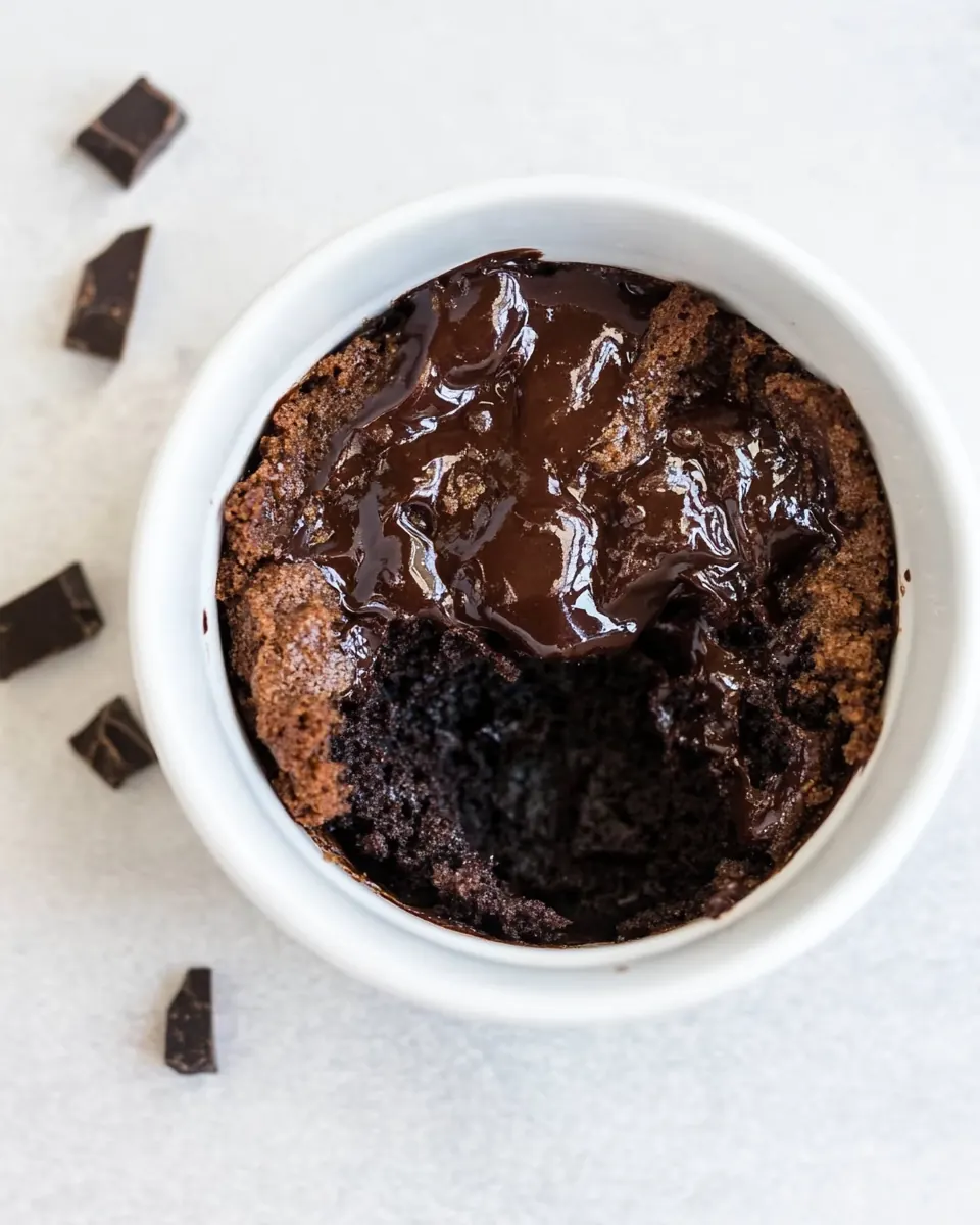 Slow Cooker Chocolate Lava Cake