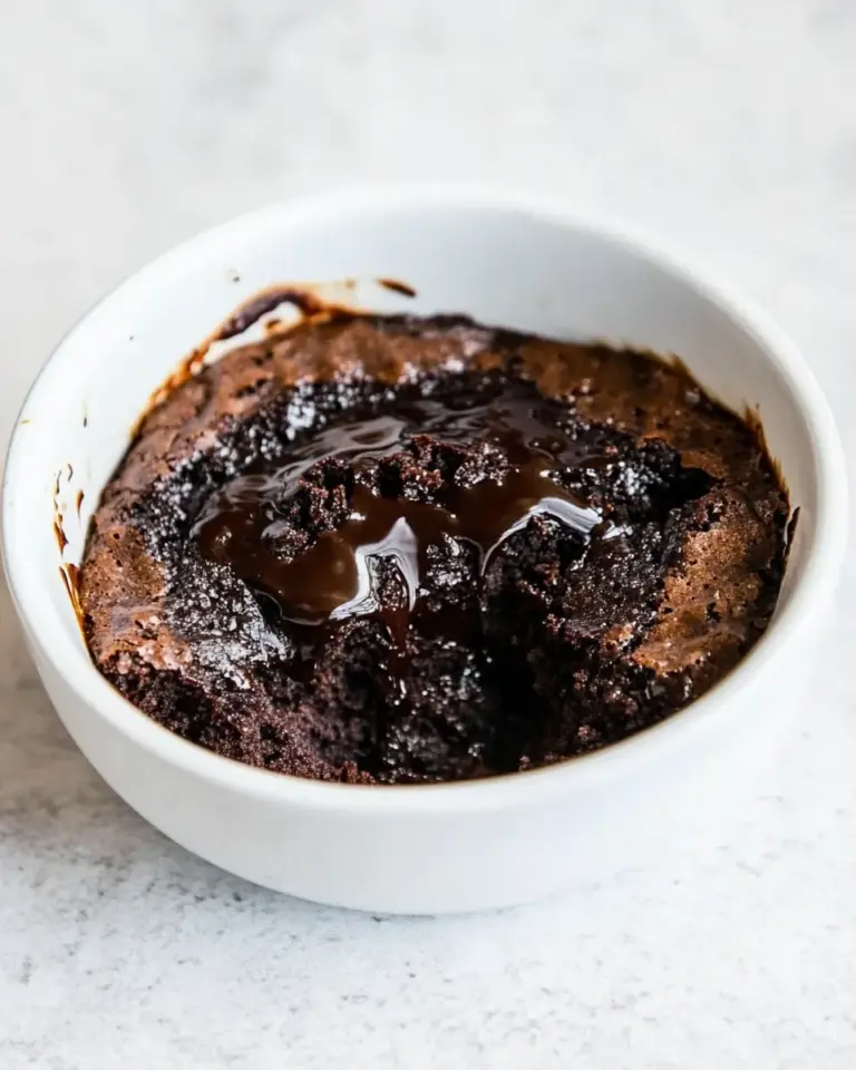 Slow Cooker Chocolate Lava Cake