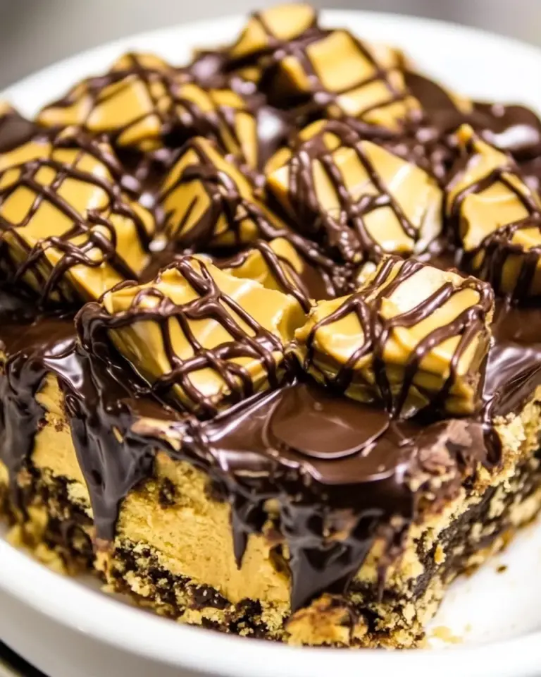 Slow Cooker Chocolate Peanut Butter Cake