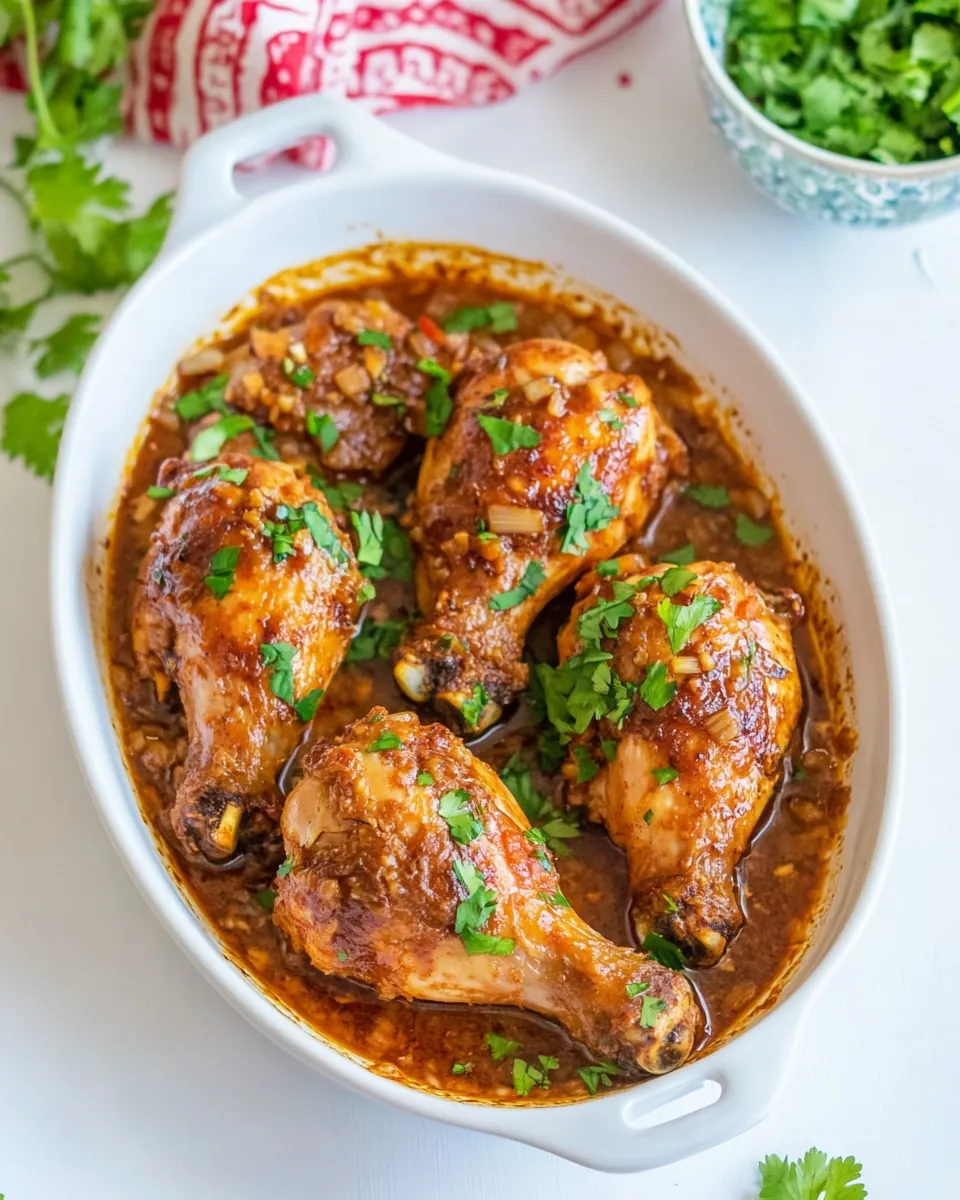 Slow Cooker Coconut Chicken Drumsticks