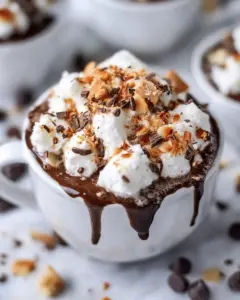 Slow Cooker Coconut Hot Chocolate