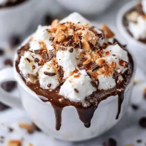 Slow Cooker Coconut Hot Chocolate