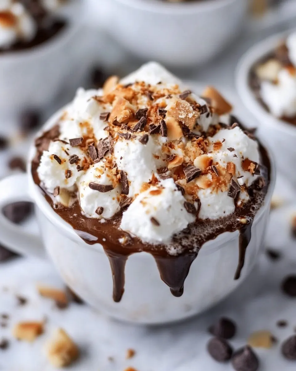 Slow Cooker Coconut Hot Chocolate