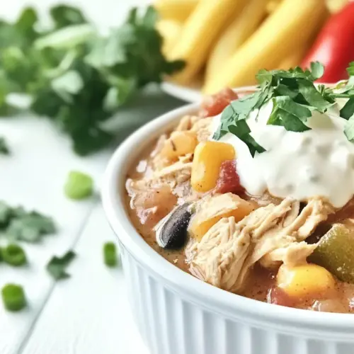 Slow Cooker Cream Cheese Chicken Chili