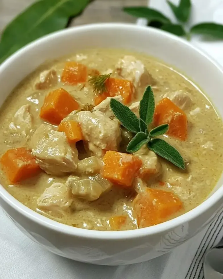 Slow Cooker Cream of Chicken Stew