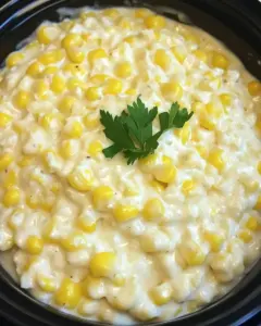 Slow Cooker Creamed Corn