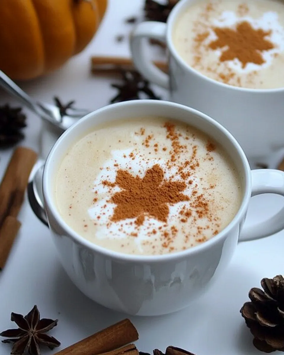 Slow Cooker Gingerbread Pumpkin Lattes