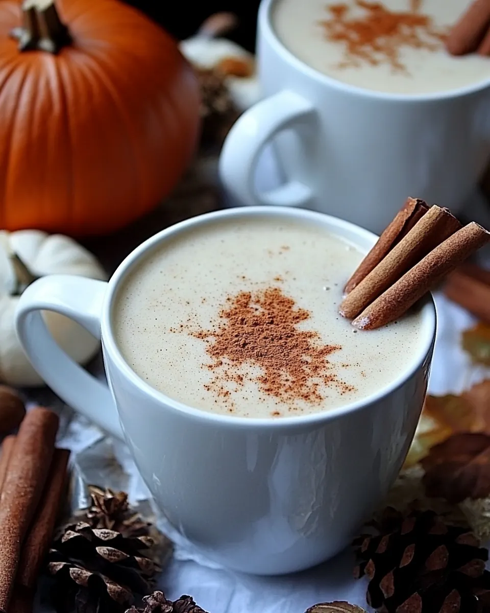 Slow Cooker Gingerbread Pumpkin Lattes