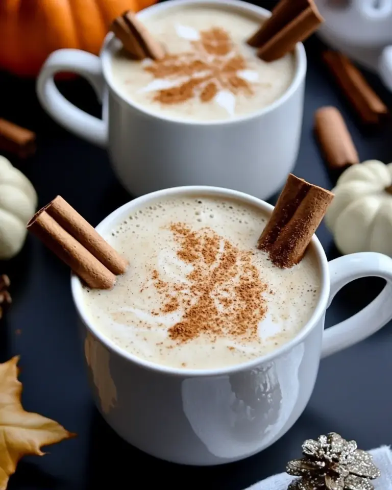 Slow Cooker Gingerbread Pumpkin Lattes