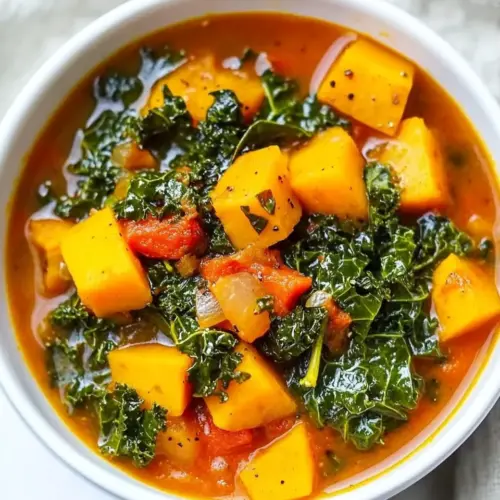 Slow Cooker Kale and Sweet Potato Soup