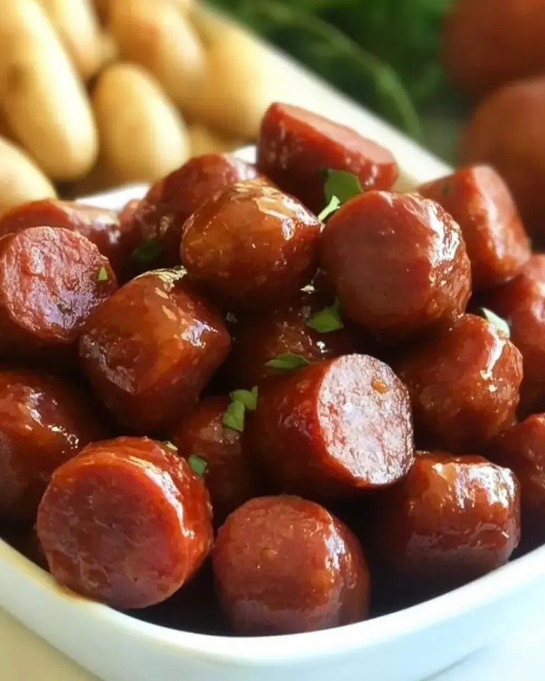 Slow Cooker Kielbasa Bites