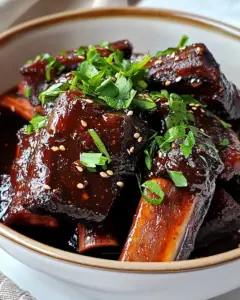 Slow Cooker Korean Short Ribs