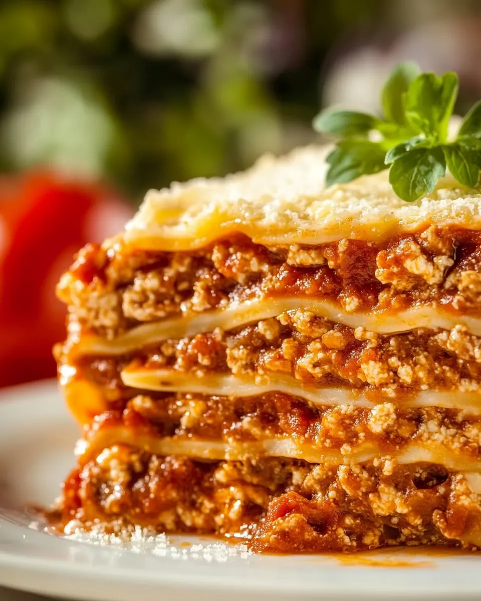 Slow Cooker Lasagna