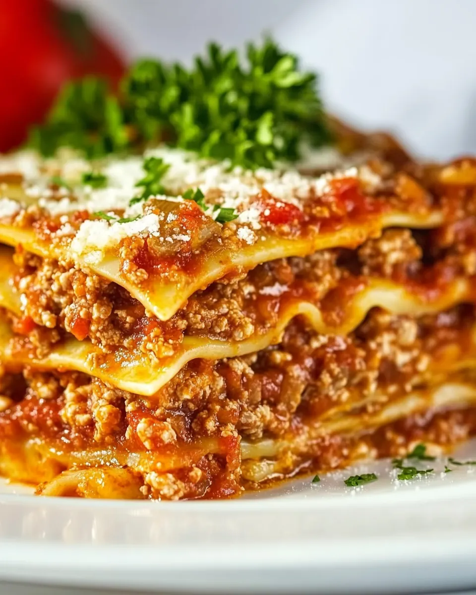 Slow Cooker Lasagna