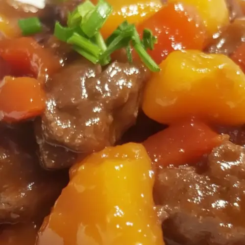 Slow Cooker Mandarin Beef