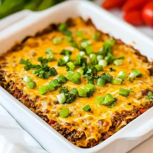 Slow Cooker Mexican Lasagna Casserole