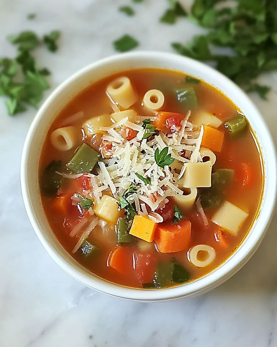 Slow Cooker Minestrone Soup