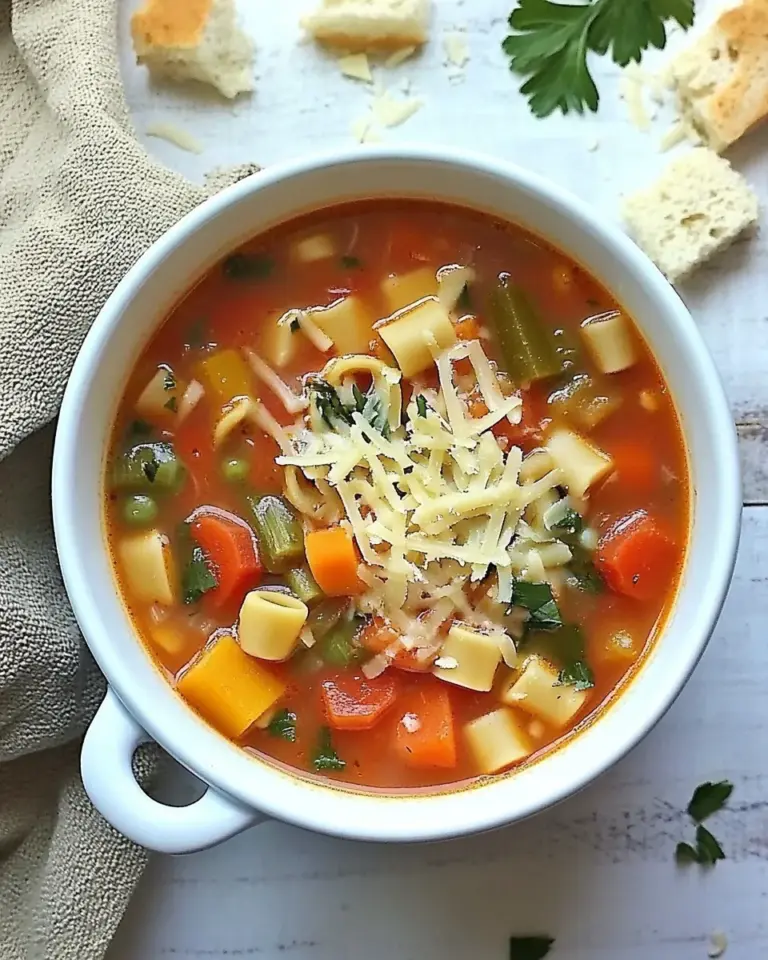 Slow Cooker Minestrone Soup