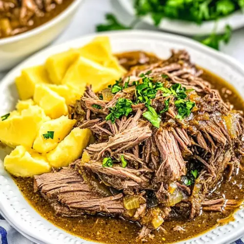 Slow Cooker Mississippi Pot Roast