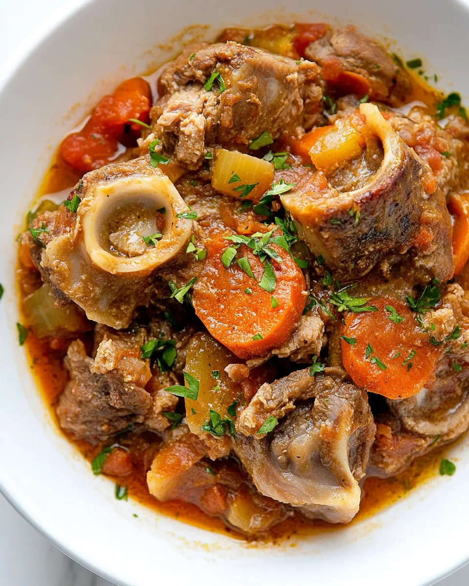 Slow Cooker Osso Buco