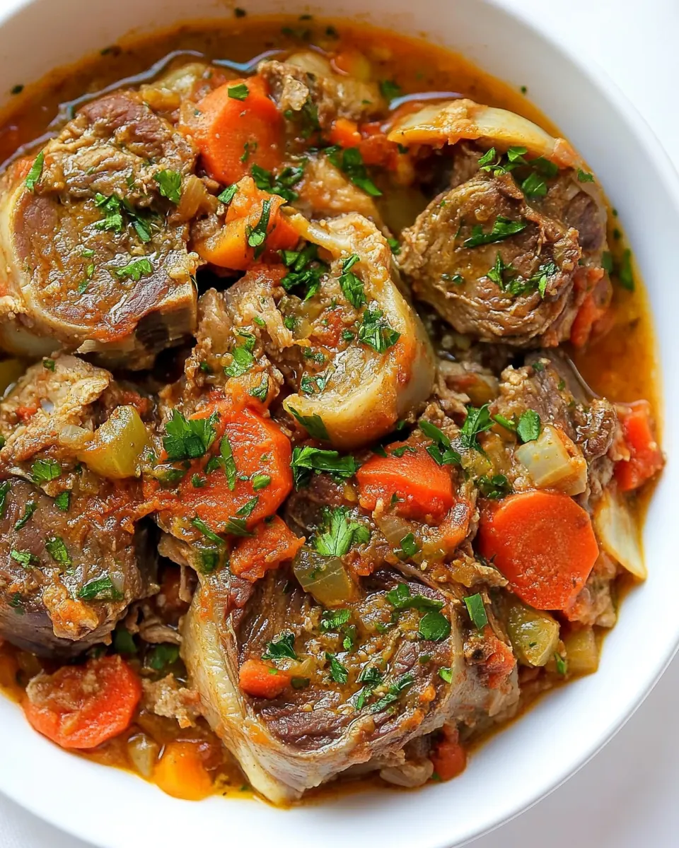Slow Cooker Osso Buco
