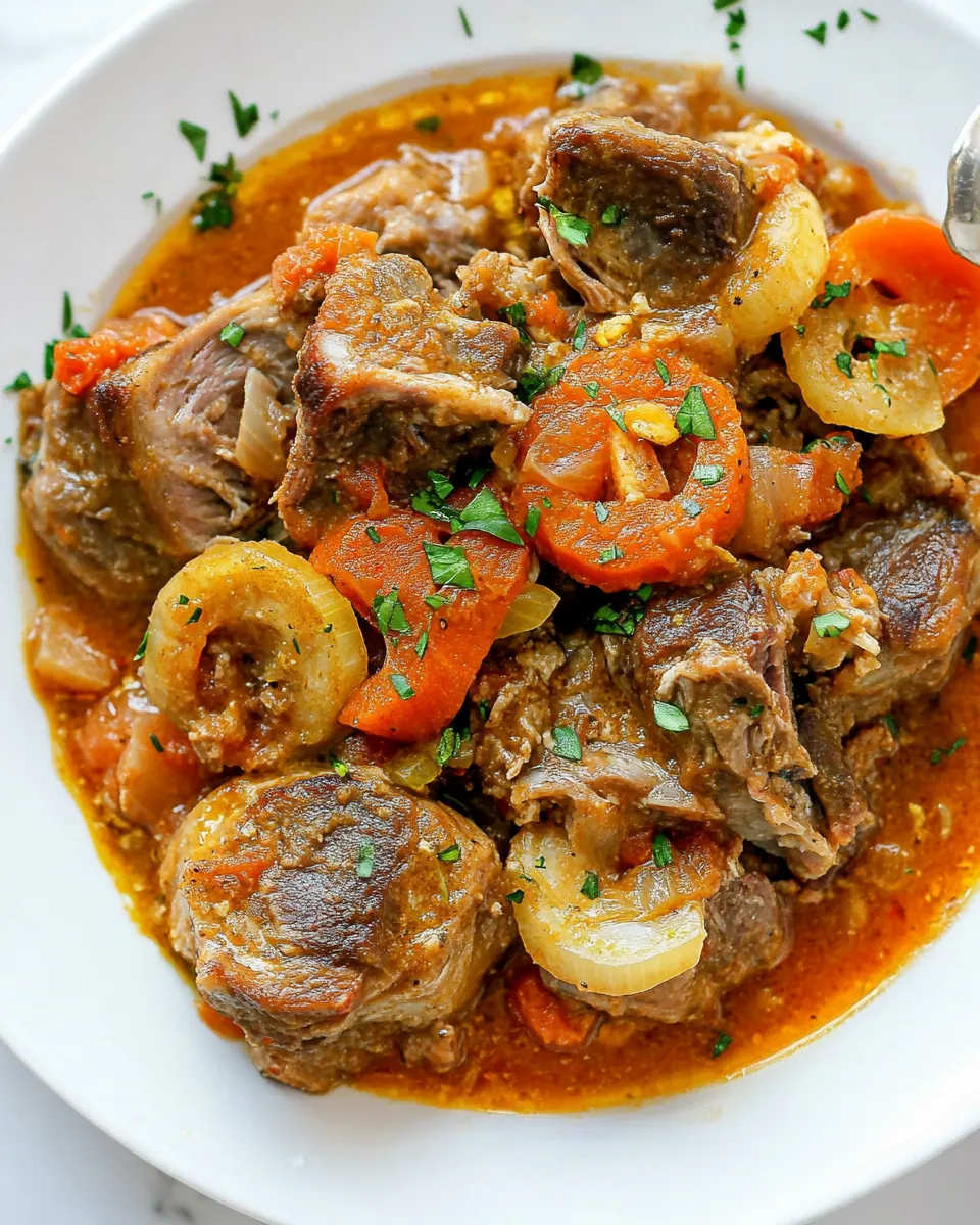 Slow Cooker Osso Buco