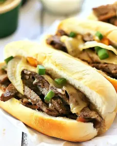 Slow Cooker Philly Cheesesteaks