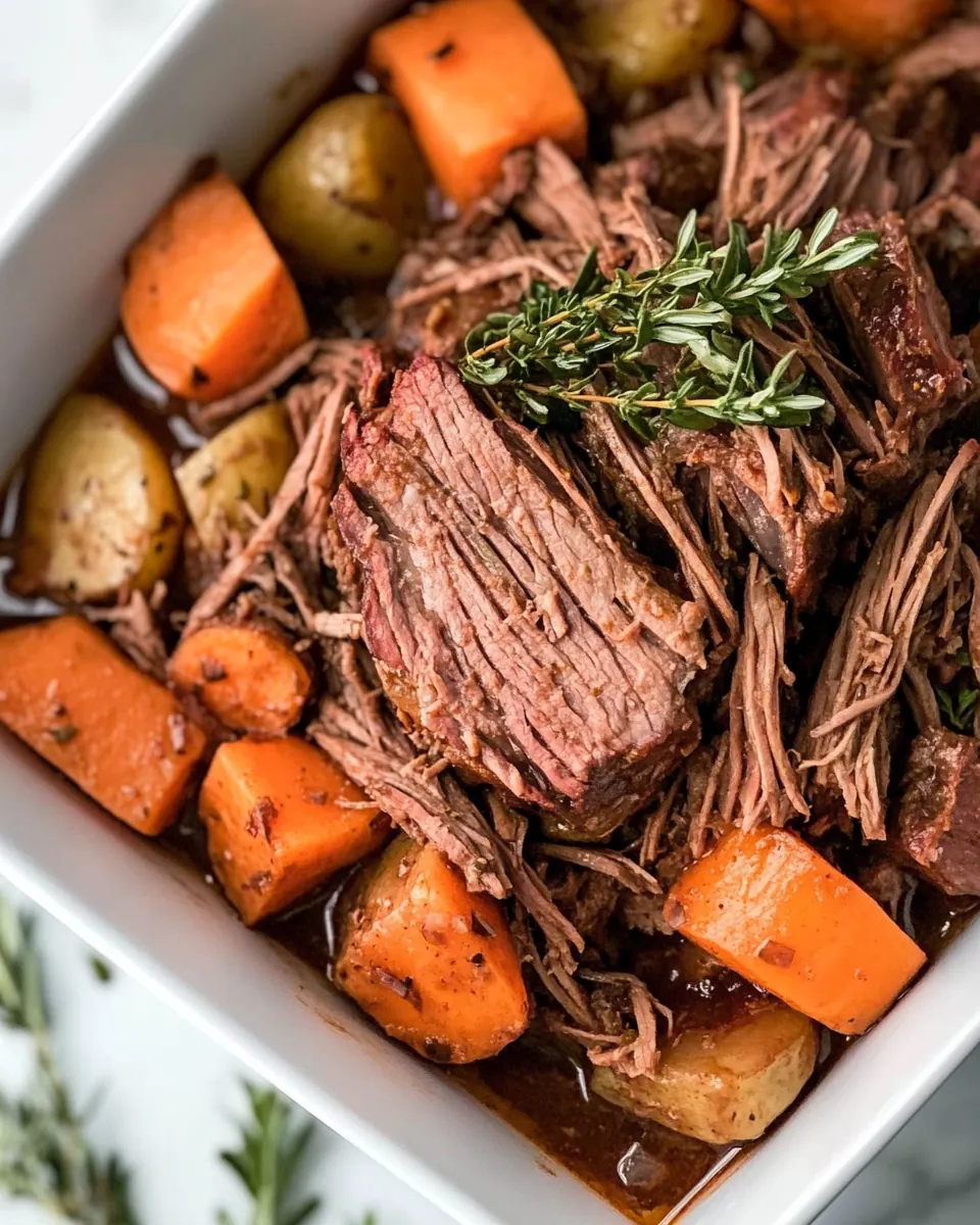 Slow Cooker Pot Roast