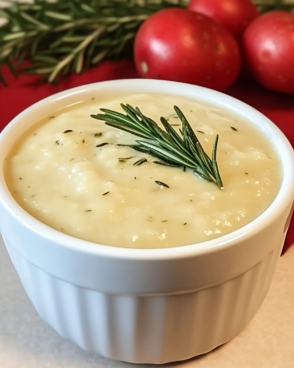 Slow Cooker Rosemary Potato Soup