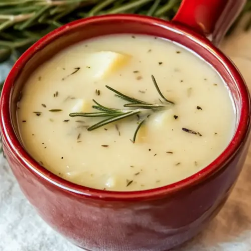 Slow Cooker Rosemary Potato Soup