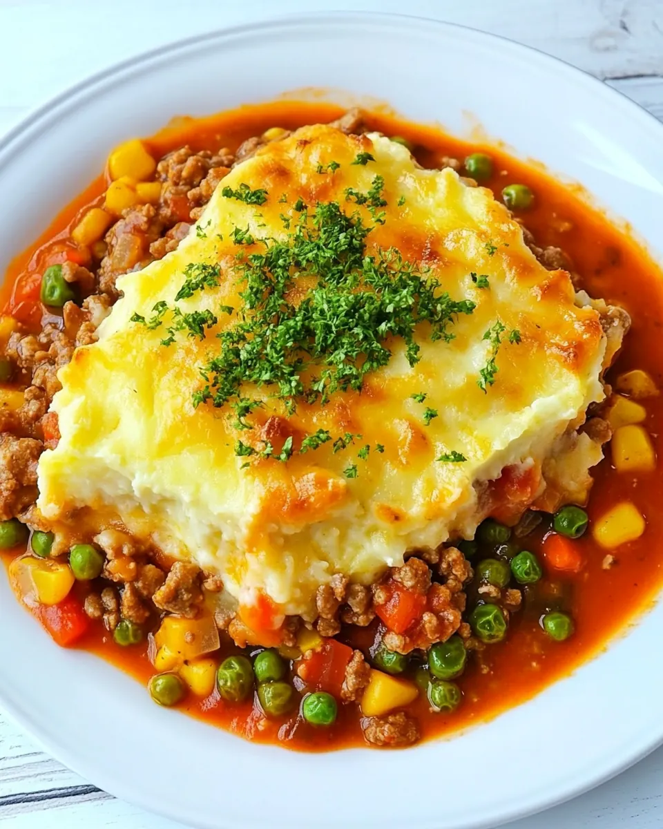 Slow Cooker Shepherds Pie