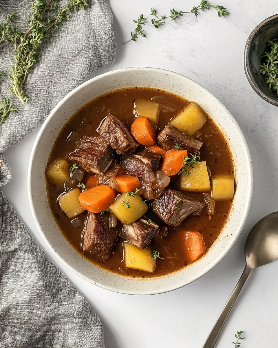 Slow Cooker Short Rib Stew