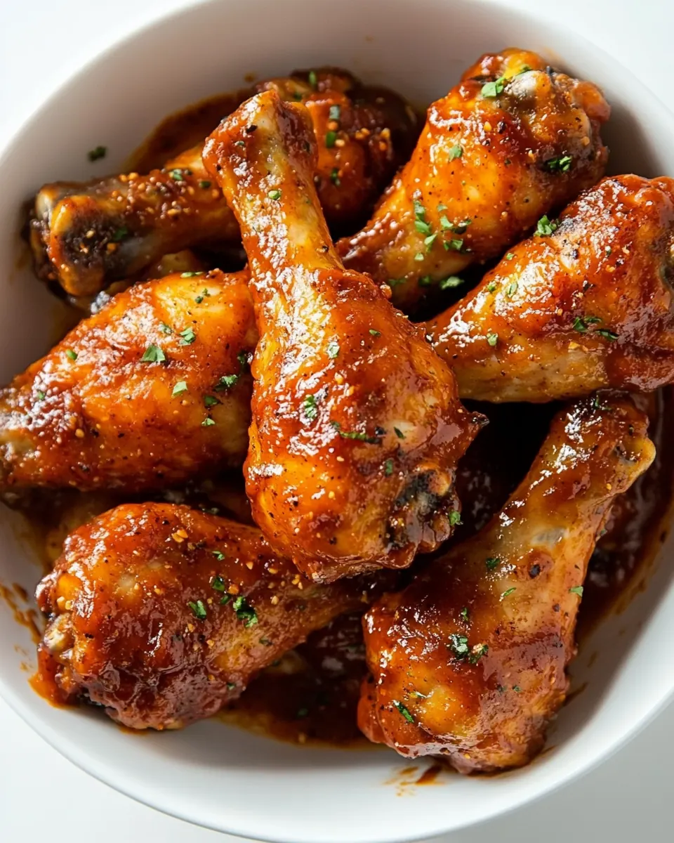 Slow Cooker Spicy Barbecue Drumsticks