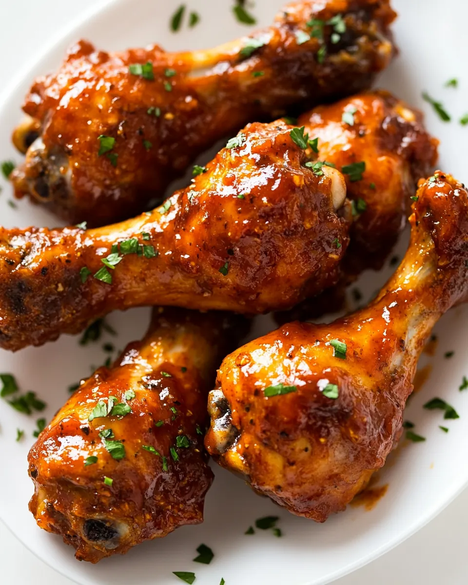 Slow Cooker Spicy Barbecue Drumsticks