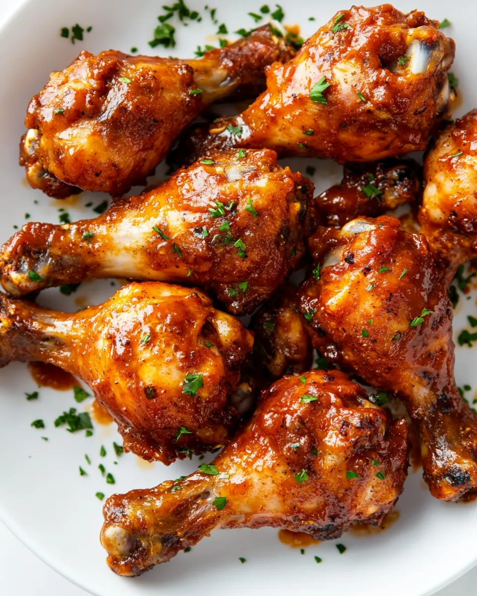 Slow Cooker Spicy Barbecue Drumsticks