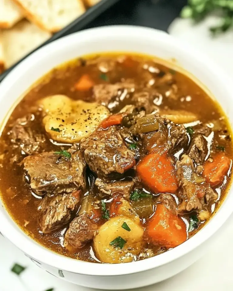 Slow Cooker Steak Soup