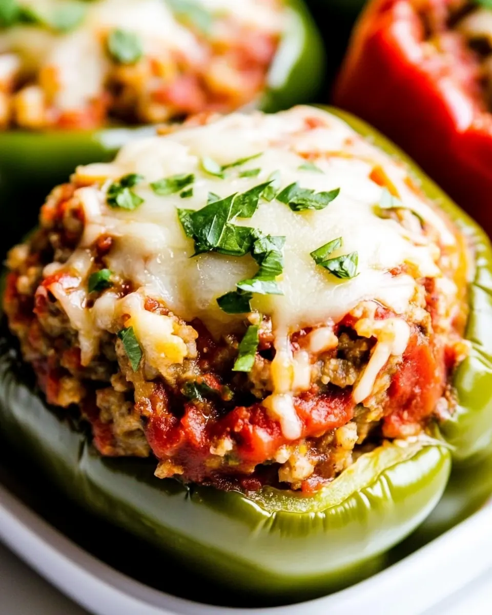 Slow Cooker Stuffed Peppers