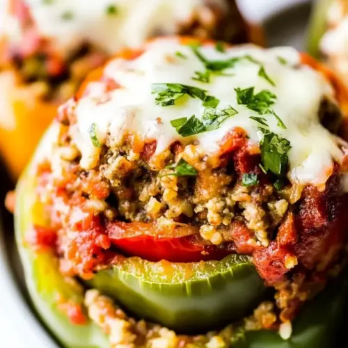 Slow Cooker Stuffed Peppers