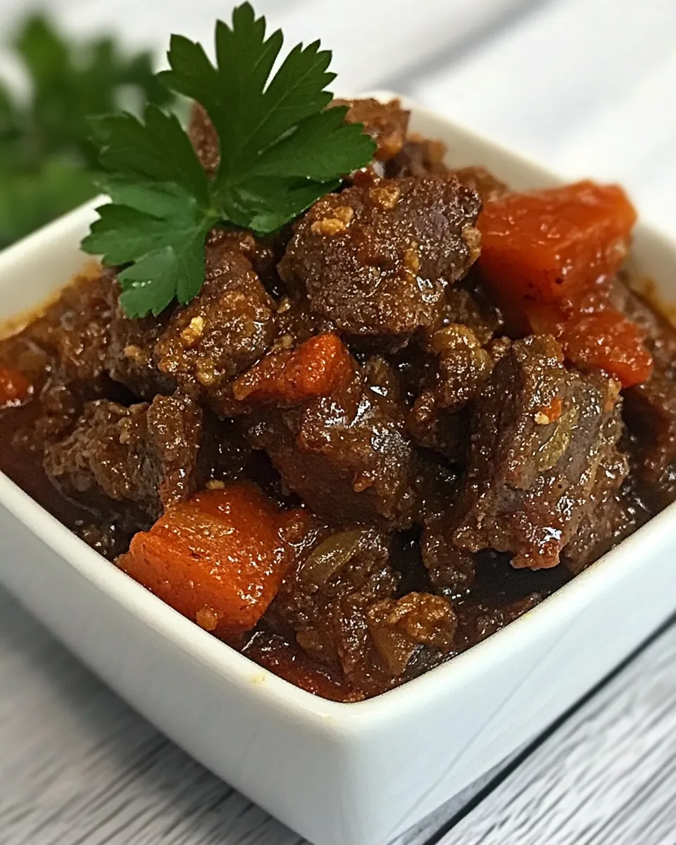 Slow Cooker Sweet and Sour Beef