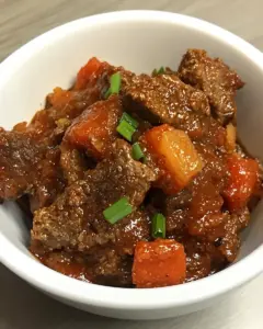 Slow Cooker Sweet and Sour Beef