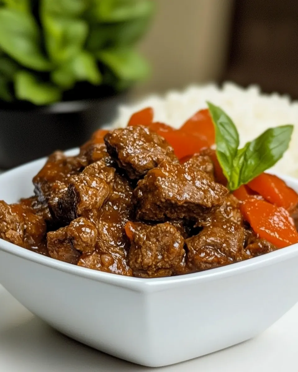 Slow Cooker Sweet and Sour Beef
