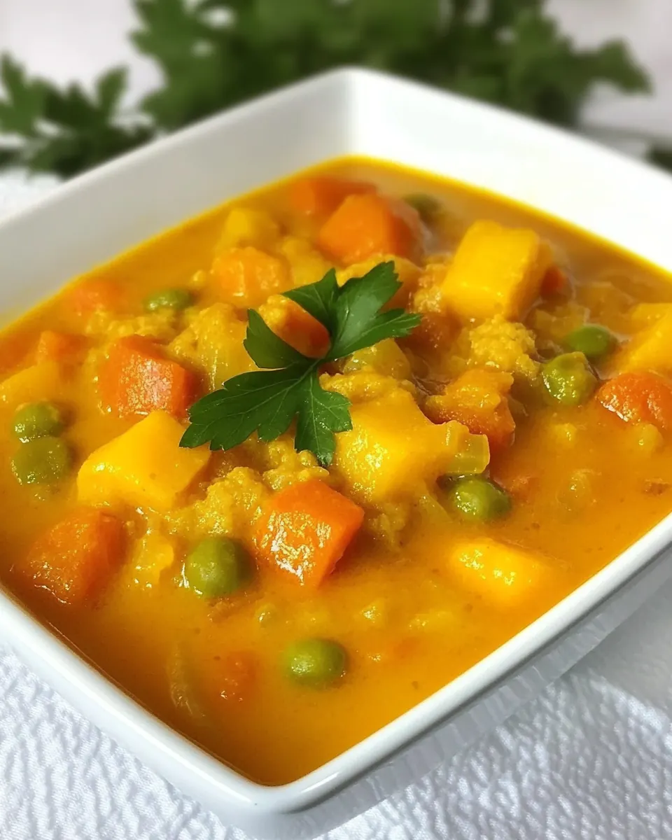 Slow Cooker Vegetable Curry