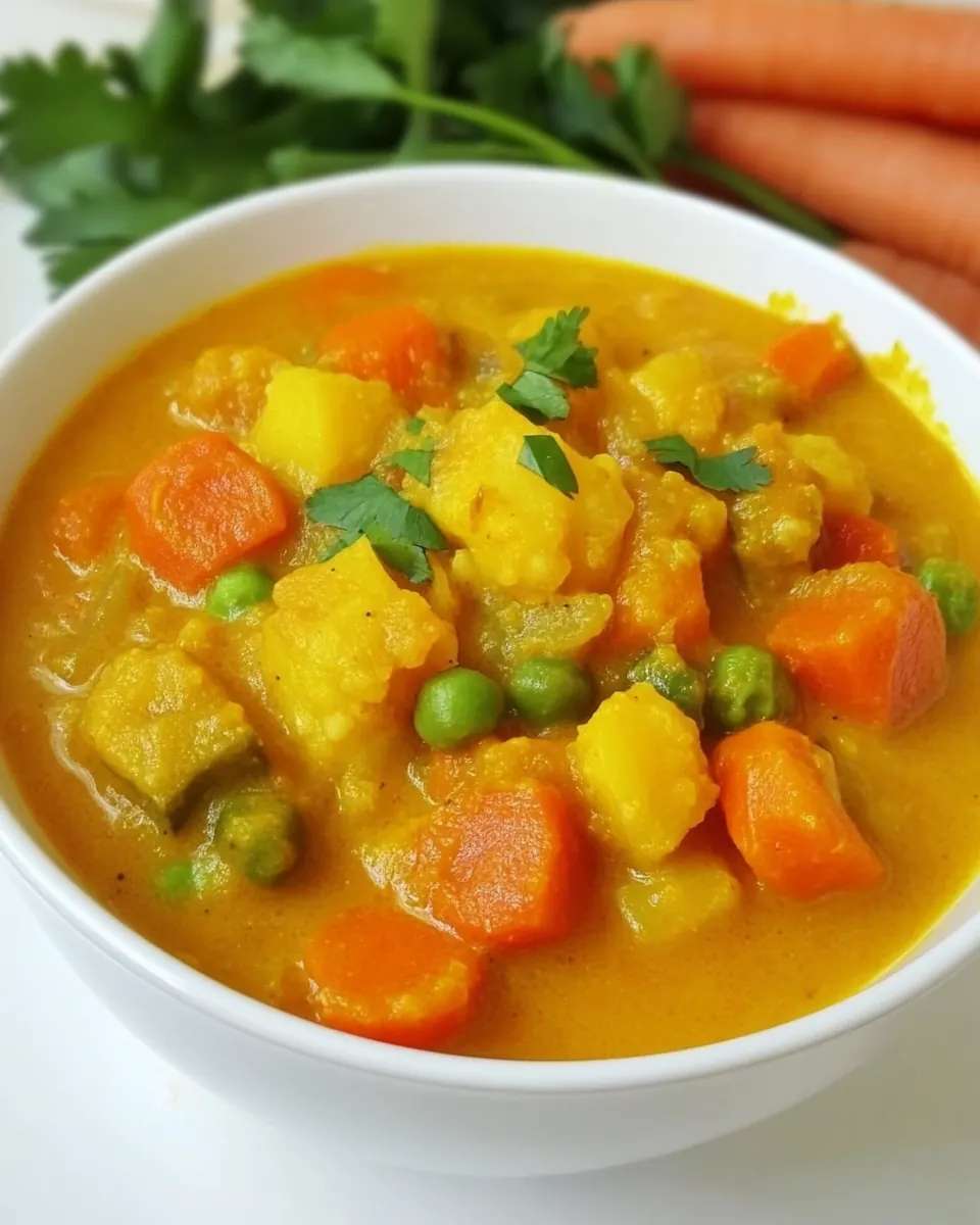Slow Cooker Vegetable Curry