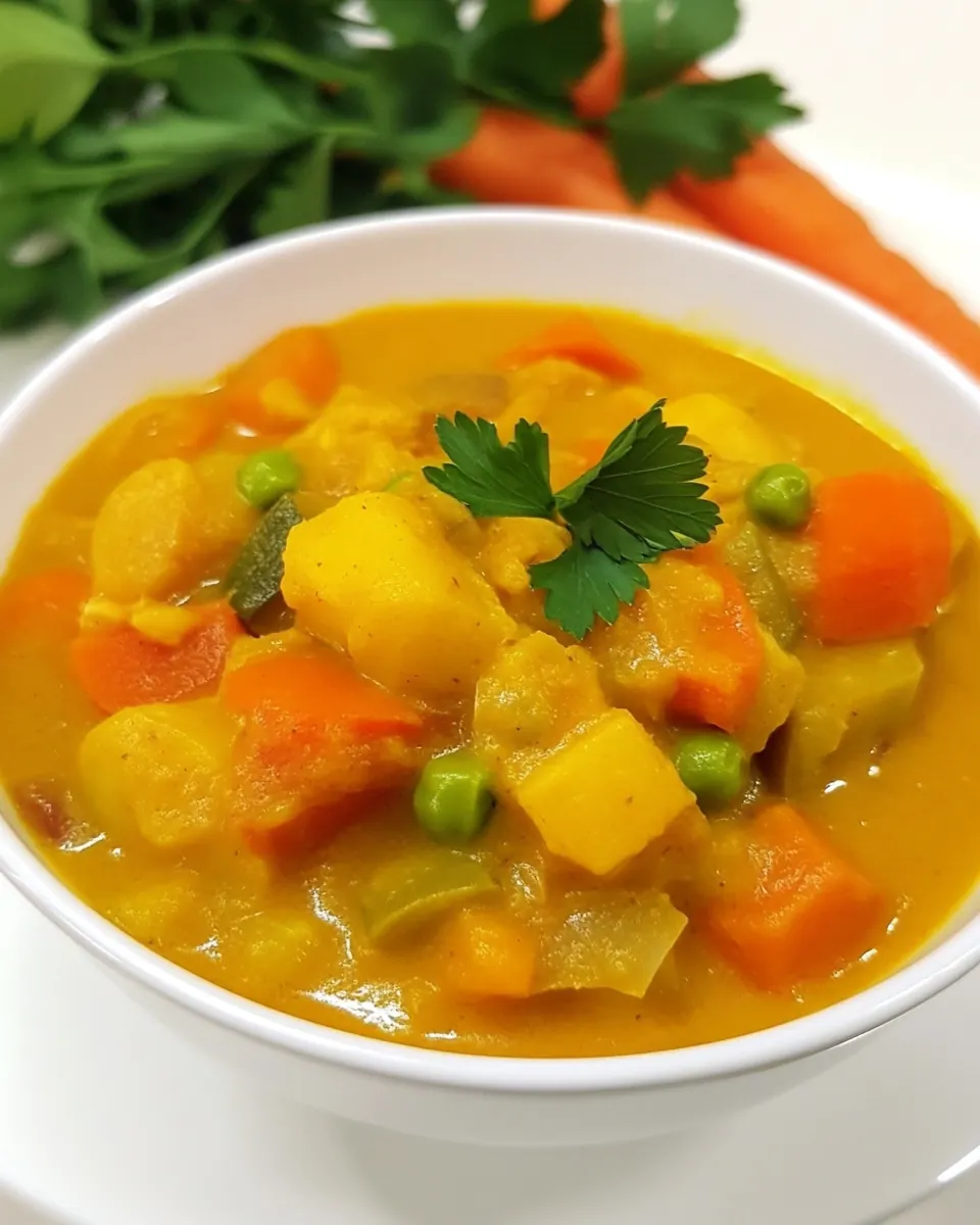Slow Cooker Vegetable Curry