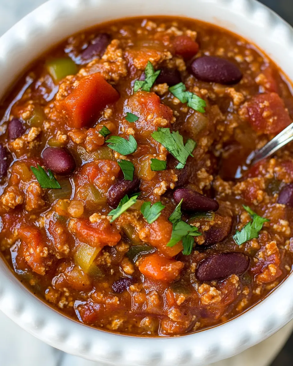 Slow Cooker Vegetarian Chili