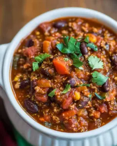 Slow Cooker Vegetarian Chili